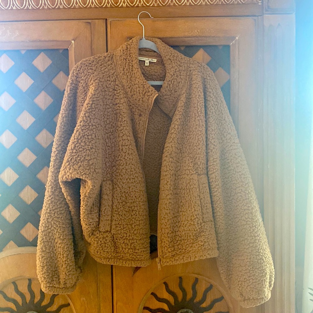 Express teddy bear fall jacket